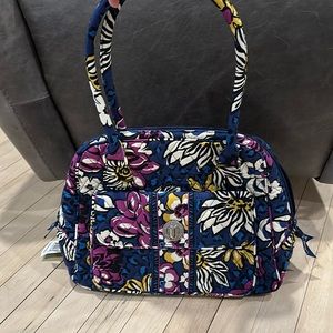 NWT Vera Bradley lock turn satchel